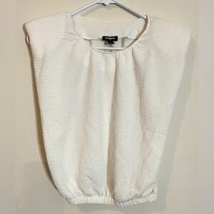 Express, padded shoulder shirt, brand new never worn